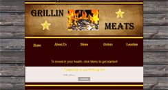 Desktop Screenshot of grillinmeats.com